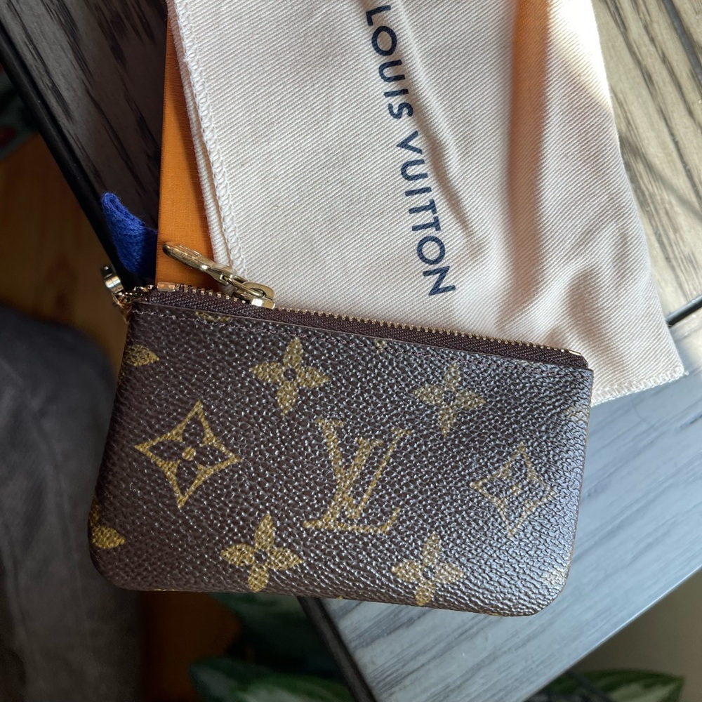 Authentic Louis Vuitton Key Pouch - Perfect Condition
